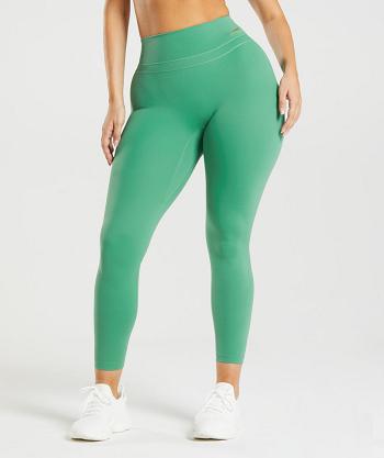 Gymshark Whitney High Rise Ženske Tajice Zelene | HR 4061LIS